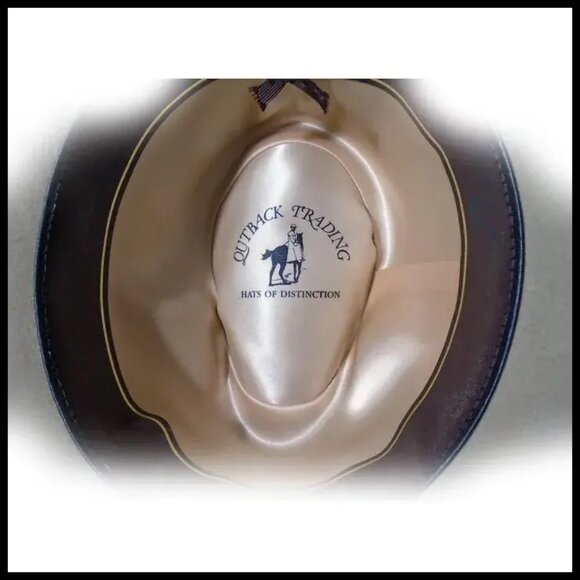 Vintage Cowboy Hat Aussie Outback Style Unisex - Picture 2 of 9